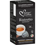 ITALIAN COFFEE® ALUMINUM capsules compatible with Nespresso Original*