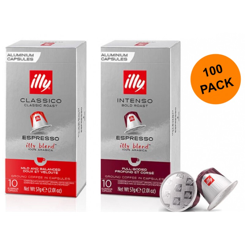 Nespresso Illy pods