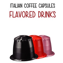Italian Coffee® Flavored Drinks capsules compatible with Nespresso Original*