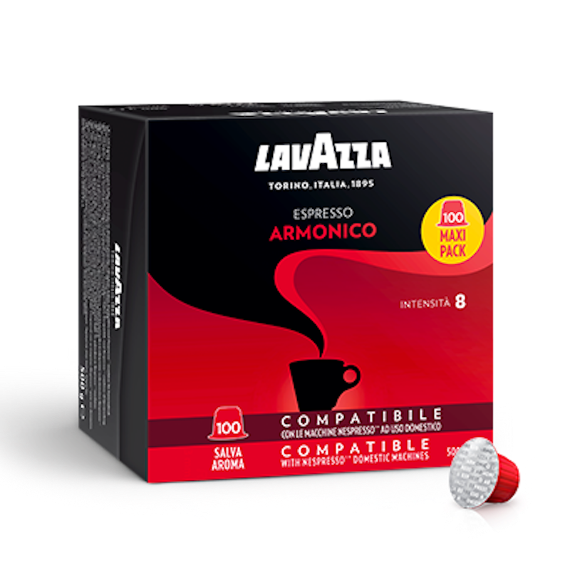 600 Capsule Cialde Lavazza Compatibili Nespresso Respresso a Scelta Mix Box