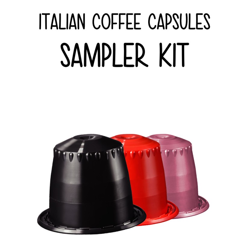 DELICITALY Pure Italian Food Cápsulas de café italiano compatibles con  máquinas Nespresso PRO Professional, Zenius, Gemini y Momento, no  compatible