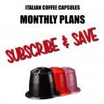 300 Italian Coffee® capsules compatible with Nespresso Original* every 2 Months