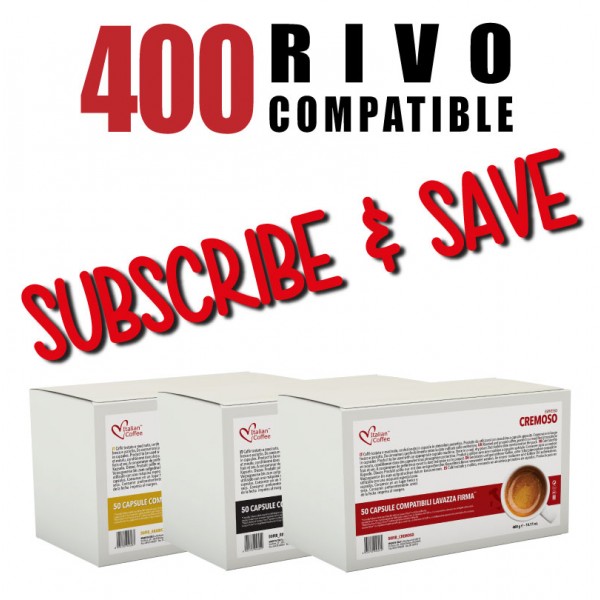 400 Rivo compatible Pods Every Month