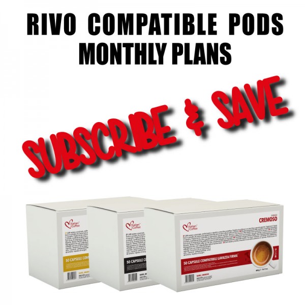 150 Rivo compatible Pods Every 2 Months
