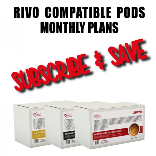 250 Rivo compatible Pods Every Month