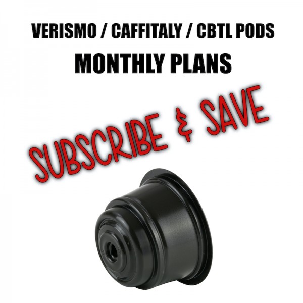 210  Verismo/Caffitaly/CBTL compatible Pods Every 2 Months